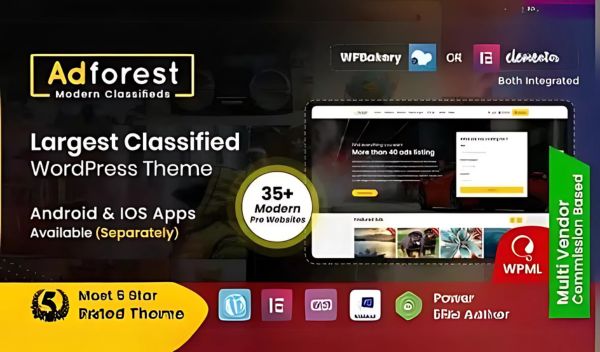 AdForest – Classified Ads WordPress Theme